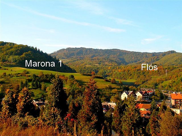 Marona 1.  a v pravej časti Flós