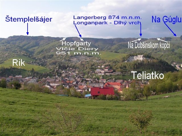 Popis Dobšinských vrchov, Štempelšájer a iné