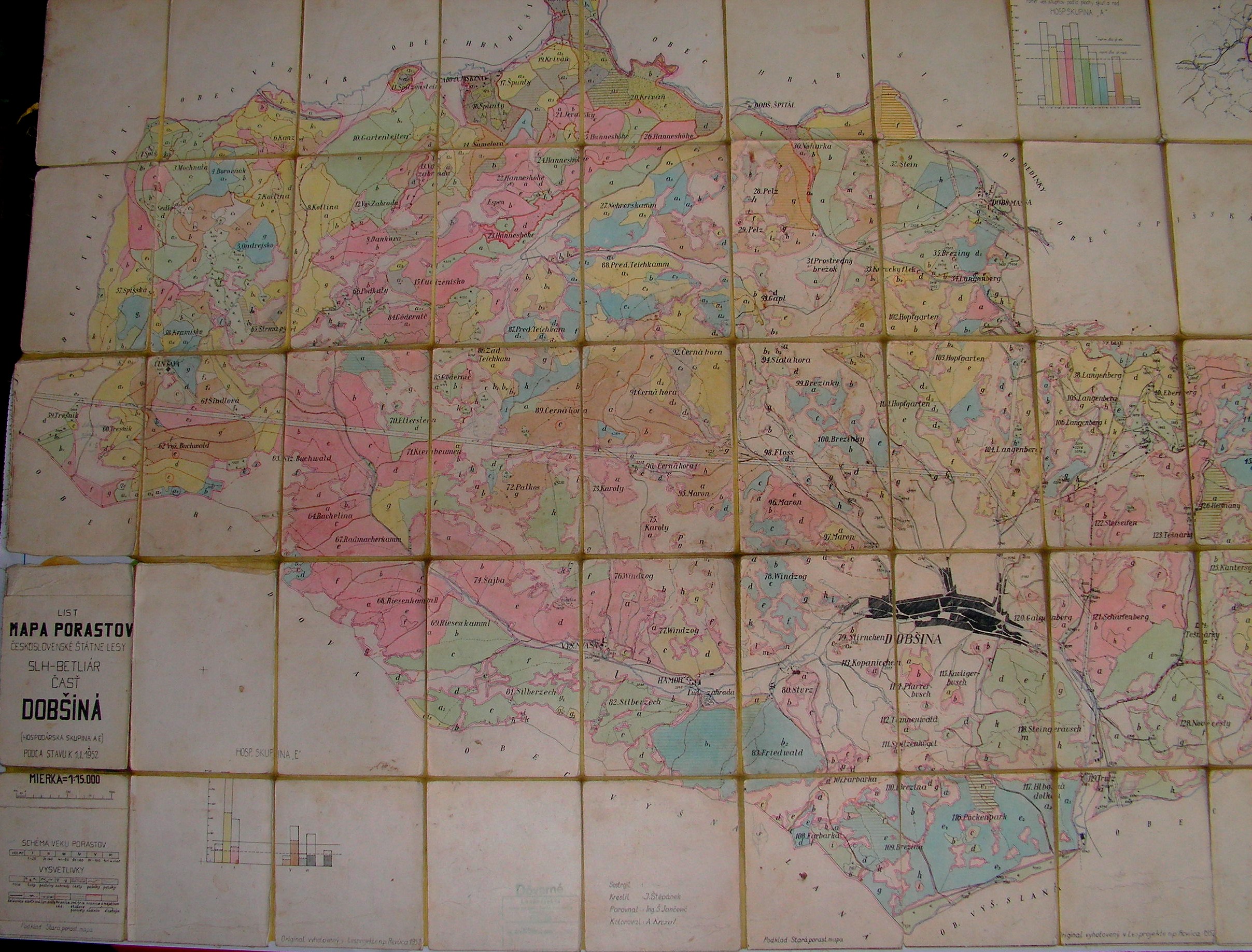 zapadna-cast-chotarnej-mapy-dobsinej-z-roku-1952